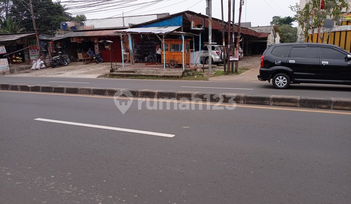 Tanah di area komersial strategis di Jalan Raya Bojongsari Depok