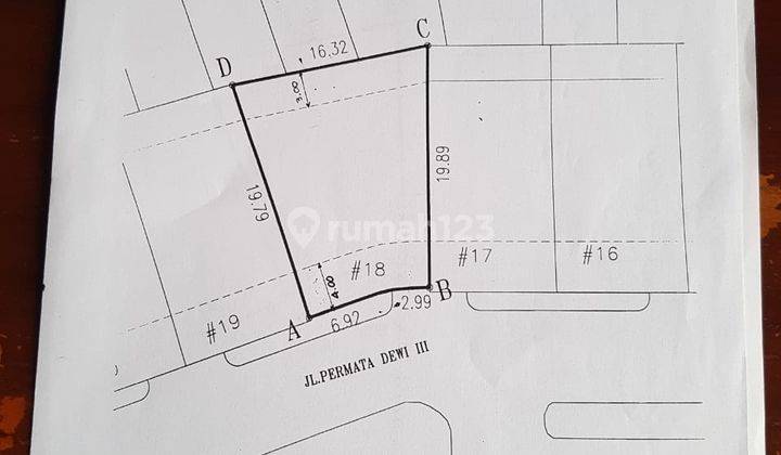 Kavling Siap Bangun Taman Permata di Lippo Karawaci Hadap Tenggara Ngantong 2