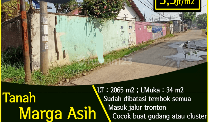 Tanah Luas Marga asih LT 2065m 1