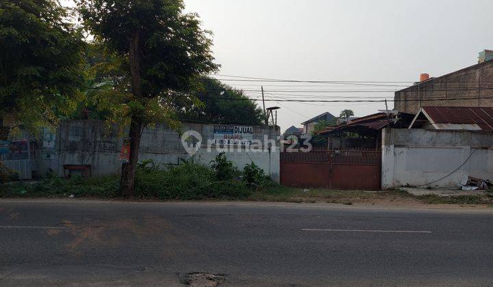 DISEWAKAN GUDANG 1500 M2,  ATAU DIJUAL TANAH 3000 M2 LOKASI PINGGIR JALAN RAYA, DEKAT JL. BYPASS DAN AKSES TOL  2