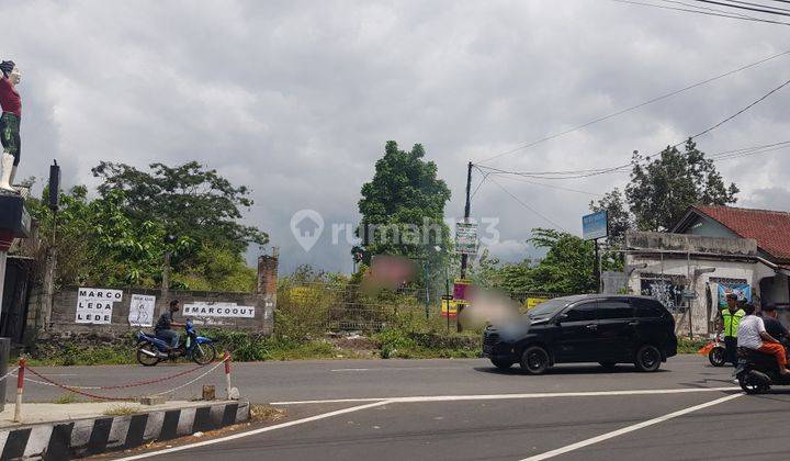 Tanah Pekarangan Murah Pinggir Jalan Kaliurang Cocok Untuk Resto, Perumahan Atau Usaha. 2