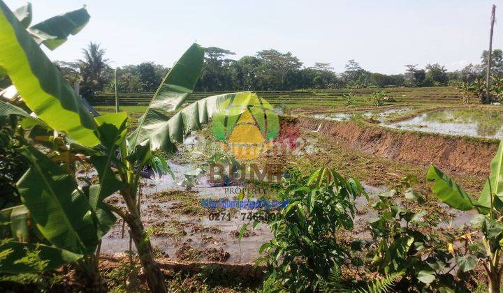 Tanah pinggir jalan raya lokasi matesih 1