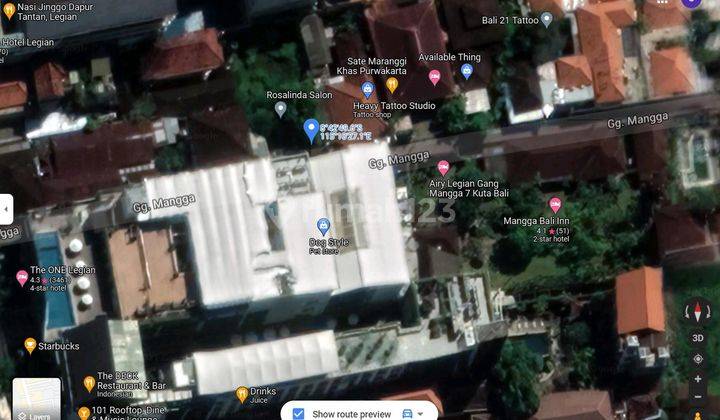 Land and Hotel Building Permit in Legian, Bali 1