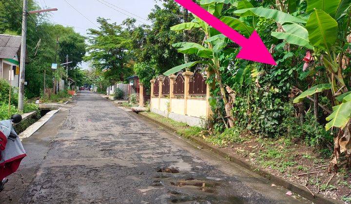 Tanah strategis Di Condong catur tepi Aspal 1