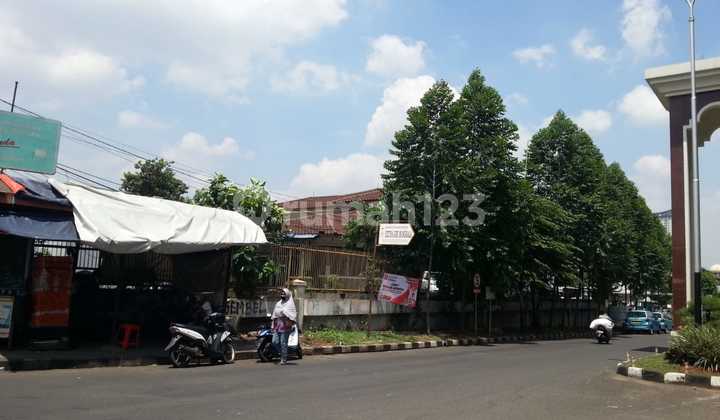 Tanah komersial di Jl Raden Saleh depan gerbang Metro Permata 1 2