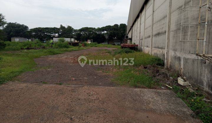 SEWA TANAH PADAT , STRATEGIS DI CAKUNG JAKARTA TIMUR 4000M2   1