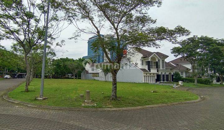 Foresta Kavling Hoek Lt 906m2 Timur-Selatan depan Taman 15jt 1