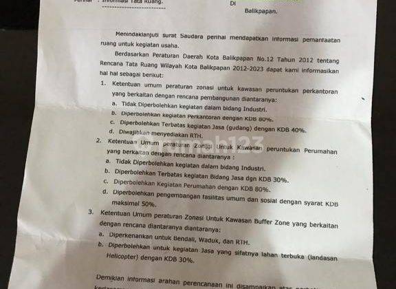 Tanah prospek luas pinggir jalan raya besar menuju IKN 2