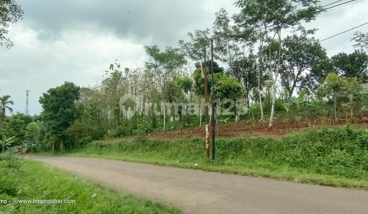 Murah Tanah + Rumah Pinggir Jalan Dekat Jalur Utama Bandung Purwakarta