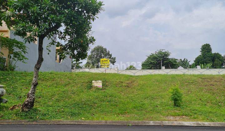 Dijual kavling siap bangun dgn kontur tinggi barat daya di Taman Giriloka Bsd 1