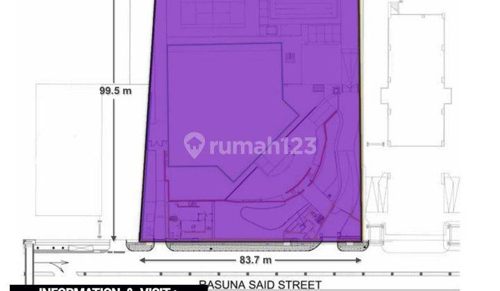 TANAH LUAS STRATEGIS at Jl HR RASUNA SAID, KUNINGAN, JAKSEL 1