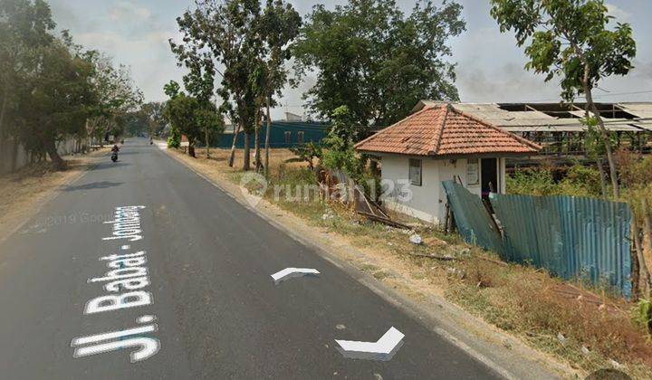 Tanah plot industri di nol jalan propinsi Babat Lamongan 1