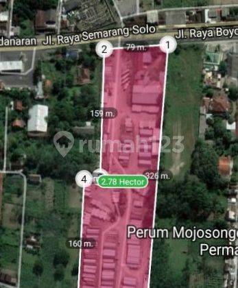 Tanah Zona Industri Pinggir Jalan Propinsi Boyolali 1