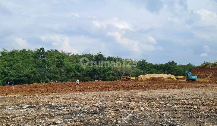 Dijual tanah gunung sindur cocok utk perumahan dekat toll lokasi pinggir jalan  2