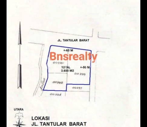 Land Location Tantular Barat Renon Land Location Tantular Barat Renon