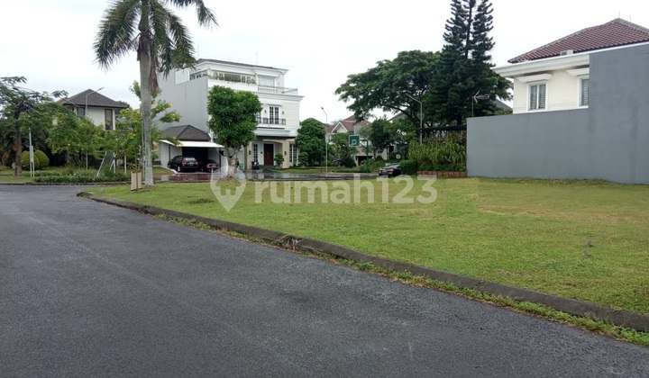 Kavling posisi Hook di cluster Sutera Intan Alam Sutera, Tangerang