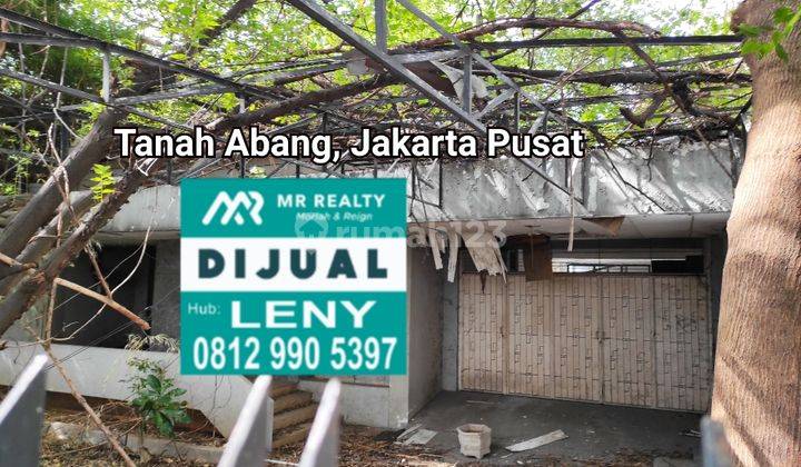 TURUN HARGA..KAVLING KOMERSIL LT 600 M2 UNTUK GEDUNG PERKANTORAN/RUMAH DI TANAH ABANG, GAMBIR, JAKARTA PUSAT, BEBAS BANJIR, LAGI BU 1