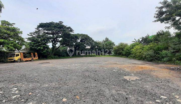 Tanah Pinggir Jalan raya di Ujung Menteng Cakung Jakarta Timur  1