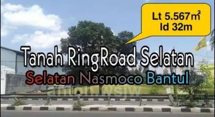 Tanah Jogja Ringroad Barat, Selatan Toyota Nasmoco Lt 5667 M²shm 1