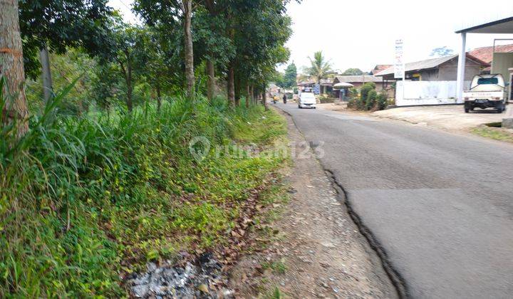 TANAH 1 HEKTAR PINGGIR JALAN RAYA DAERAH SEJUK DARANGDAN PURWAKARTA 1