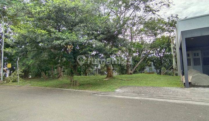 Dijual kavling siap bangun hoek taman timur selatan di Icon bsd 1