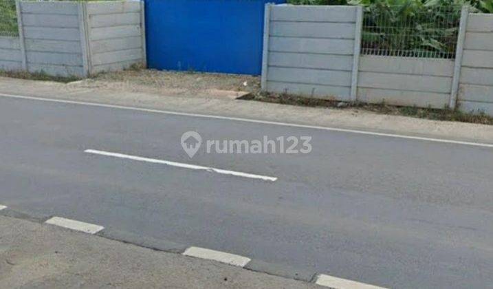 Tanah pingir jalan Raya Branti, Lampung Selatan 1