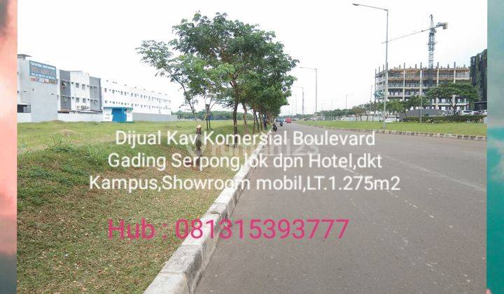 DiSewakan Tanah Komersial Gading Serpong - Tangerang selatan 1