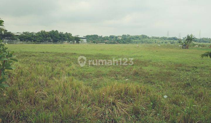 Tanah karawang luas 10ha milik perorangan cocok utk Industri dan pergudangan teluk jambe karawang barat 1