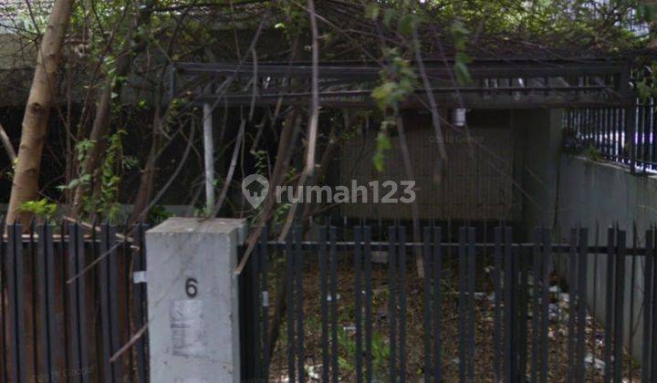 Dijual cepat  tanah ada bangunan rusak 400m,bisa bangun tingkat tinggi peruntukan C1 1