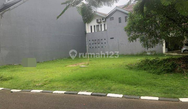 Kavling murah siap bangun, posisi hook dan hadap selatan barat di cluster flamboyan alam sutera, lokasi sangat strategis dekat pintu tol kebun jeruk dan merak 1