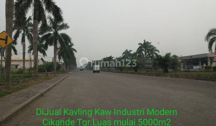 DiJual Tanah Industri Boulevard Modern Cikande - Serang - Tangerang 1