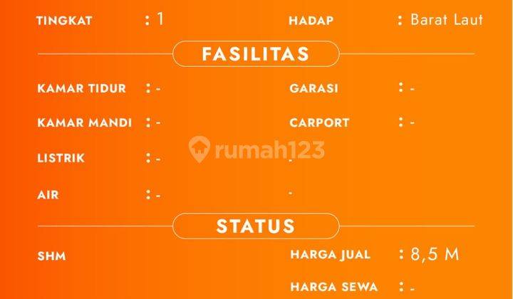 Tanah Murah Di Poros Jalan Raya Malang Surabaya, Bedali Lawang

LT 3.729m²(40*85)
LB 300m²
Hadap Barat Laut
Status SHM
Cocok Untuk Usaha Dan Investasi
Trafic Bagus
Lokasi Strategis Depan Perumahan Bukit Sentul Lawang
Lingkungan Aman
Dekat Pintu Tol

Harga 2