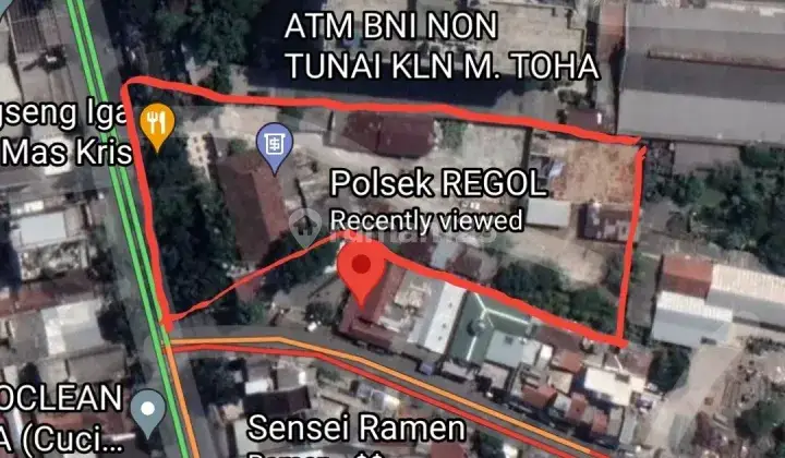 *Di jual Tanah di Mainroad Moh. Toha* 1