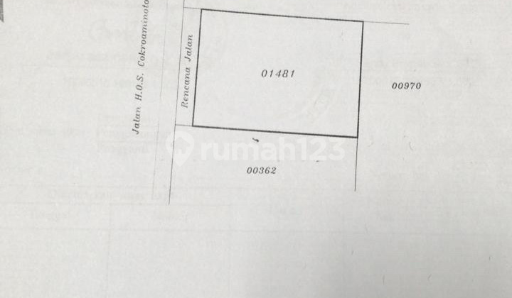 For Sale: Affordable Land in Menteng Area on Jl. Cokroaminoto, Menteng, Central Jakarta