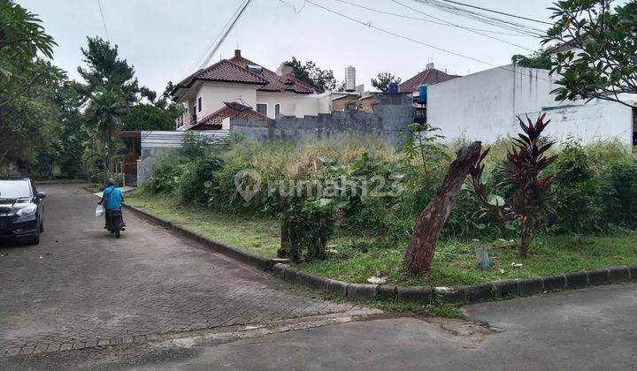 Kavling Cantik posisi Huk di Villa Melati Mas. 1