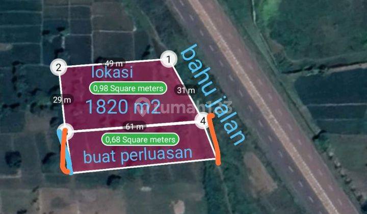 Tanah Luas Lokasi Strategis Zona Pedagangan dan Jasa Majalengka 1