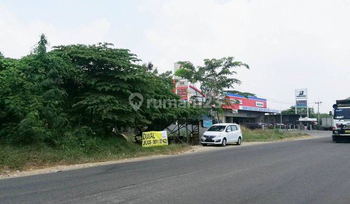 Tanah Area Komersil Jl Interchange Karawang Barat Luas 1.423m2 2