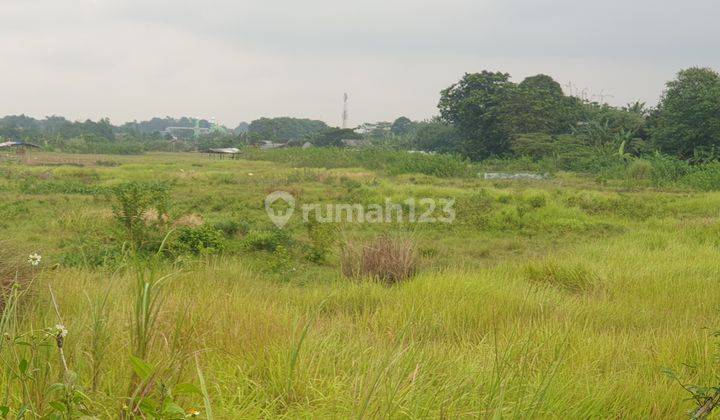 Tanah di pinggir Jalan di Serang Baru Bekasi 1