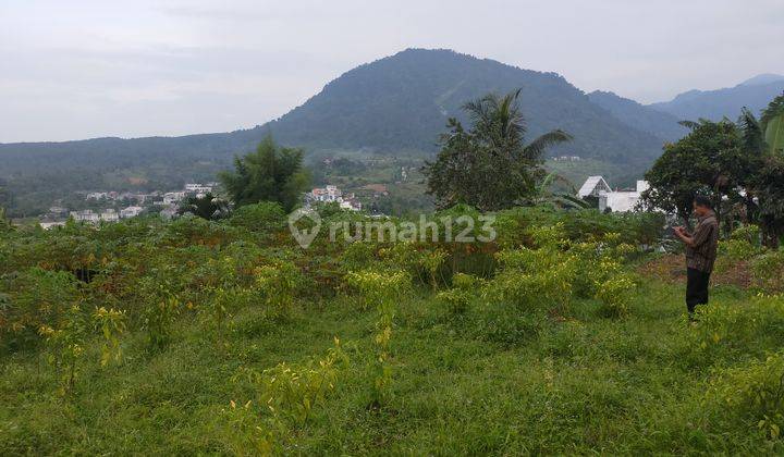 Tanah untuk bisnis cafe/Resort dibojongkoneng view sangat the best  2