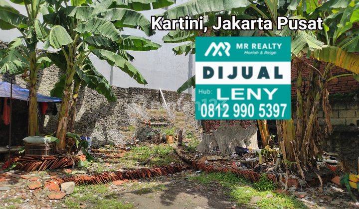 TERMURAH...HARGA NJOP...DIJUAL KAVLING SIAP BANGUN DI KARTINI, JAKARTA PUSAT 1