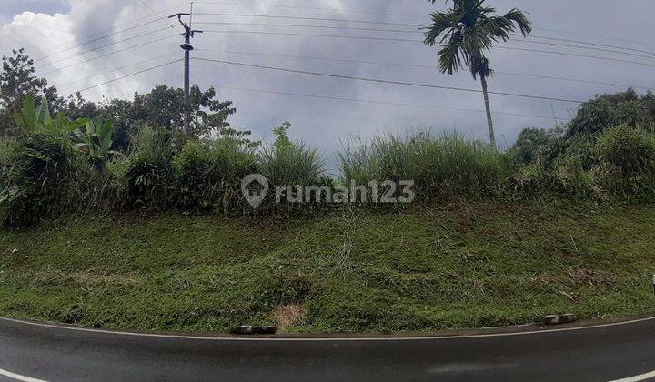 Tanah siap bangun rumah atau vila pemandangan Gn Salak Cikidang Cibadak Sukabumi 1