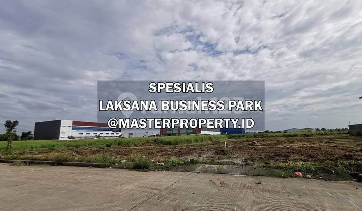 Kavling Laksana Business Park Luas 930m2 Hadap Selatan