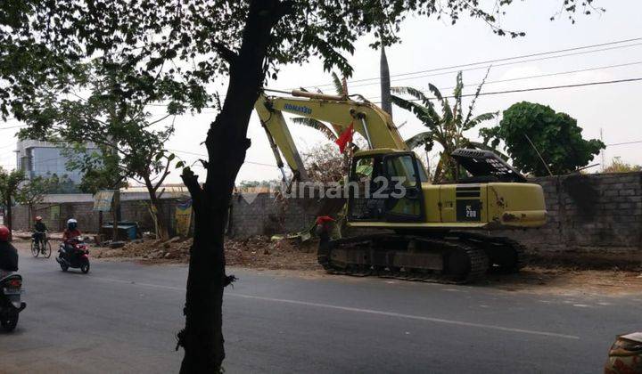 tanah pinggir jalan besar cocok untuk perumahan 2