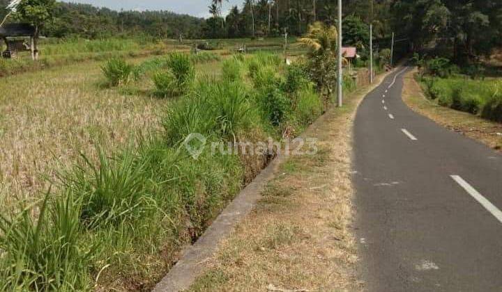 Jual tanah pinggir jalan daerah pariwisata lempuyang 1