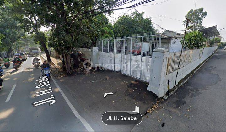 Tanah dan bangunan di Jalan Haji Saaba Meruya - Kembangan Jakbar 1