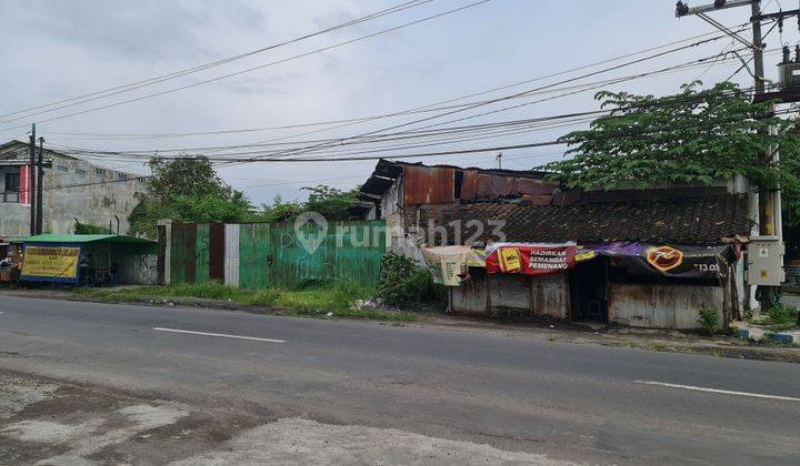 Tanah strategis pinggir jalan kwarasan solo baru 1