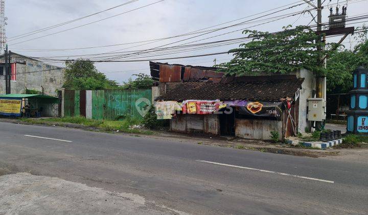 Tanah strategis pinggir jalan kwarasan solo baru 2