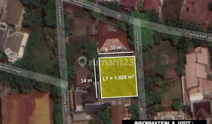 DIJUAL TANAH LUAS at Jl KARANG ASEM, MEGA KUNINGAN, JAKSEL 1