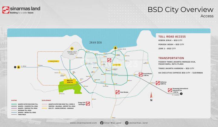 Tanah Kavling Komersial Midwest S2 BSD CITY  2