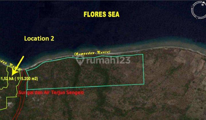 Lahan di Moyo Island , Dusun Labuan Aji – Labuan Badas, Nusa Tenggara Barat 1